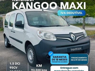 Usado Renault Kangoo 95 HP (69 kW) 2021 Branco Carrinha