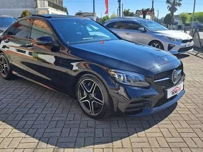 Usado Mercedes C300 AMG line 245 HP (180 kW) 2019 Preto