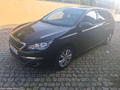 Preto Usado 2016 Peugeot 308 Allure Carrinha | € 8.500 (Super Preço)