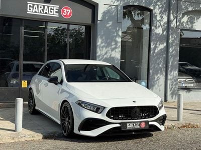 Branco Usado 2019 Mercedes A180 AMG line | € 24.990 (Preço elevado)