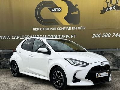 Branco Usado 2021 Toyota Yaris Hybrid | € 21.400 (Preço elevado)