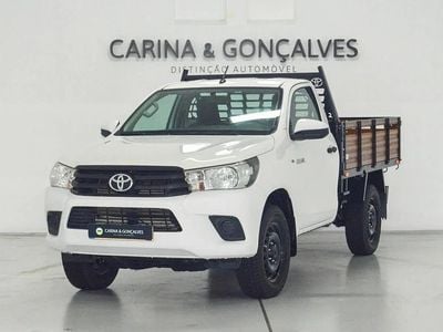Branco Usado 2017 Toyota HiLux Pickup | € 27.950 (Preço justo)
