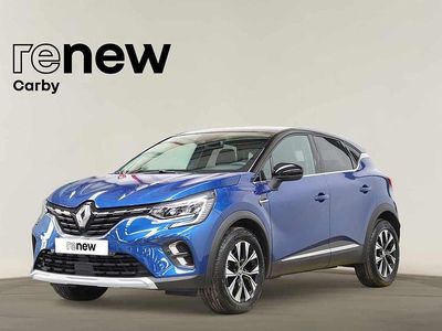 Azul Usado 2022 Renault Captur Techno SUV | € 18.990 (Preço justo)