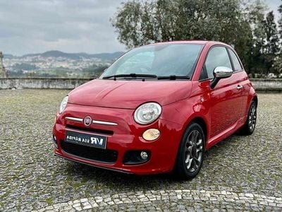 Vermelho Usado 2015 Fiat 500 Sport Citadino | € 7.750 (Preço justo)
