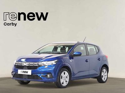 Azul Usado 2024 Dacia Sandero | € 16.490 (Preço justo)