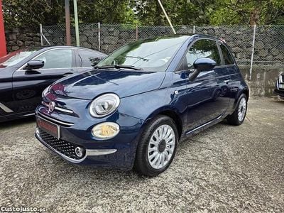 Azul Usado 2024 Fiat 500 Lounge | € 14.900 (Preço justo)