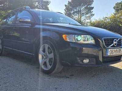 Usado Volvo V50 R-Design 115 HP (84 kW) 2011 Preto Carrinha
