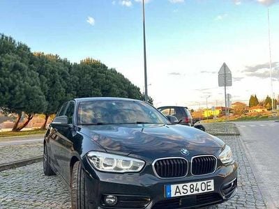 Preto Usado 2018 BMW 116 Citadino | € 8.750