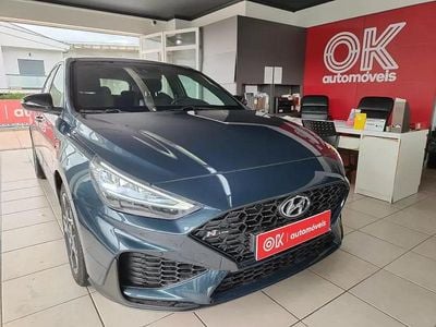 Usado Hyundai i30 N Line 120 HP (88 kW) 2021 Azul escuro Citadino