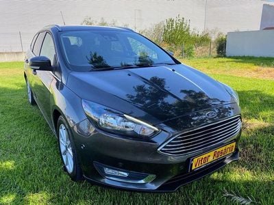 Cinza Usado 2017 Ford Focus Titanium Carrinha | € 15.800 (Caro)