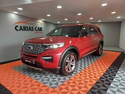 Vermelho Usado 2021 Ford Explorer Platinum SUV | € 49.990