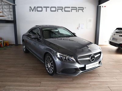Cinza Usado 2016 Mercedes C220 Coupé | € 29.900