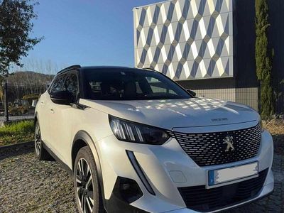 Branco Usado 2020 Peugeot e-2008 GT SUV | € 19.990 (Preço elevado)