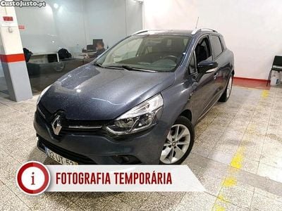 Cinza Usado 2018 Renault Clio GrandTour LIMITED Carrinha | € 11.490 (Preço justo)