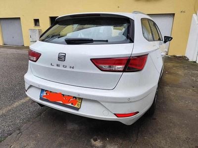 Usado Seat Leon 116 HP (85 kW) 2017 Branco Carrinha