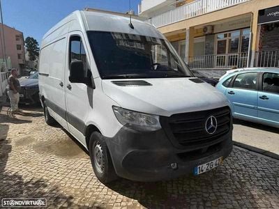 Usado Mercedes Sprinter 163 HP (119 kW) 2019 Branco Van