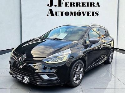 Usado Renault Clio IV 90 HP (66 kW) 2018 Preto Carrinha