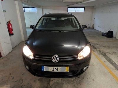 Usado VW Golf VI 115 HP (84 kW) 2010 Preto Citadino