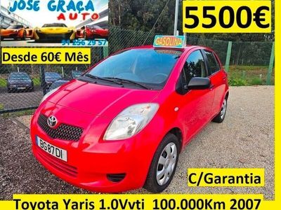 usado Toyota Yaris 1.0Vvti 70Cv 110.000Km 08/2007