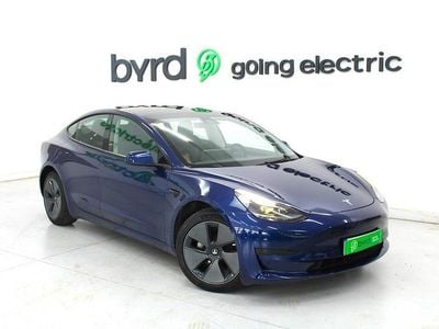 Azul Usado 2021 Tesla Model 3 Standard Range Plus Sedan | € 26.900 (Preço justo)