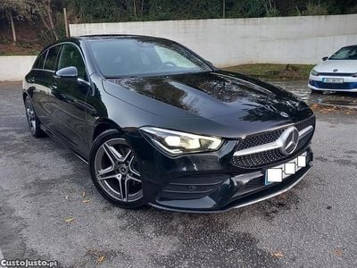 Usado Mercedes CLA180 Shooting Brake AMG line 116 HP (85 kW) 2020 Preto Carrinha