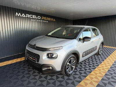 Cinza Usado 2017 Citroën C3 PureTech | € 11.950 (Preço elevado)