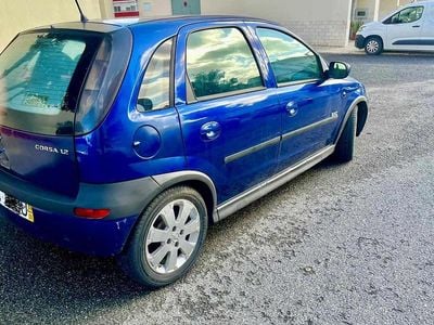 Usado Opel Corsa 75 HP (55 kW) 2003 Azul Citadino