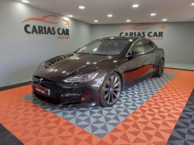 Preto Usado 2015 Tesla Model S Citadino | € 38.999