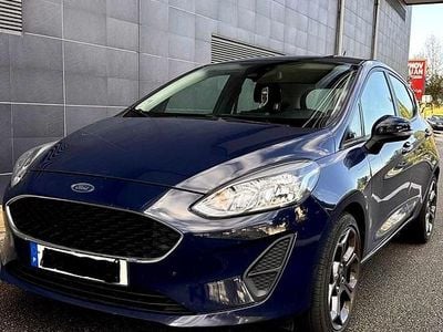 Azul Usado 2018 Ford Fiesta Titanium Citadino | € 9.500 (Bom preço)