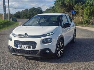 Branco Usado 2017 Citroën C3 Feel | € 12.490 (Preço justo)