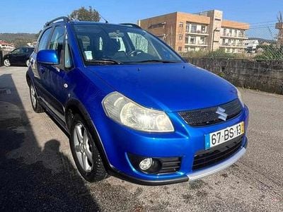 Usado Suzuki SX4 99 HP (72 kW) 2006 Azul Citadino