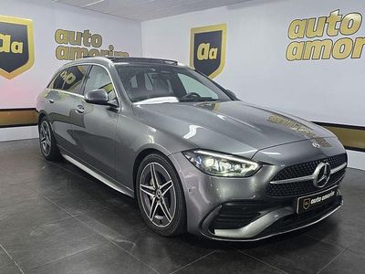 Usado Mercedes C300 AMG line 265 HP (194 kW) 2022 Cinza Carrinha
