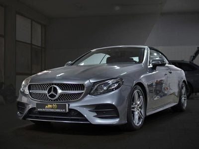 Cinza Usado 2018 Mercedes E220 AMG line Cabrios | € 39.690 (Bom preço)