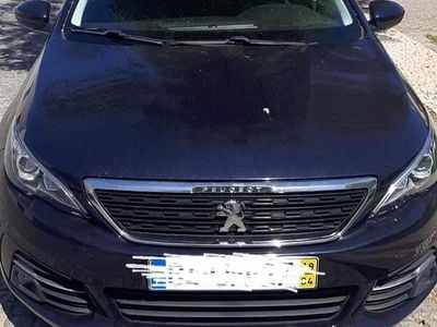 Usado Peugeot 308 99 HP (72 kW) 2018 Azul Carrinha