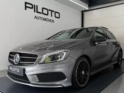 Cinza Usado 2013 Mercedes A180 AMG Citadino | € 16.990 (Preço elevado)