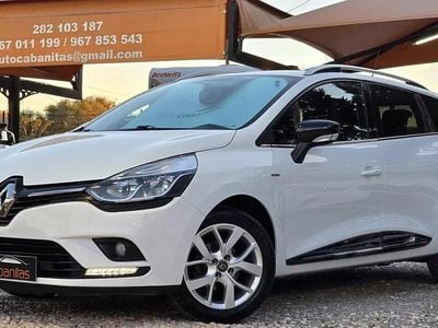 Branco Usado 2019 Renault Clio GrandTour LIMITED Carrinha | € 10.750 (Bom preço)