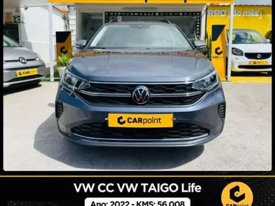 Usado VW Taigo Life 95 HP (69 kW) 2022 Cinzento SUV