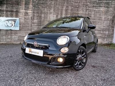 Usado Fiat 500 S 69 HP (50 kW) 2014 Preto