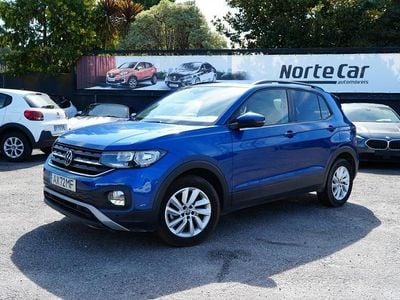 Azul Usado 2022 VW T-Cross Life SUV | € 14.900 (Bom preço)