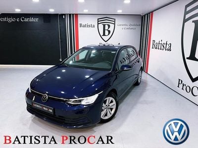 Usado VW Golf VIII Life 110 HP (80 kW) 2022 Azul