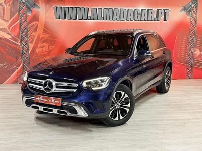 Azul Usado 2021 Mercedes GLC300e SUV | € 39.900 (Super Preço)