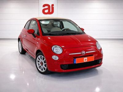 Usado Fiat 500C Pop 69 HP (50 kW) 2010 Vermelho Cabrios