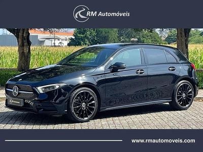 Preto Usado 2022 Mercedes A250 AMG line | € 31.900 (Preço justo)