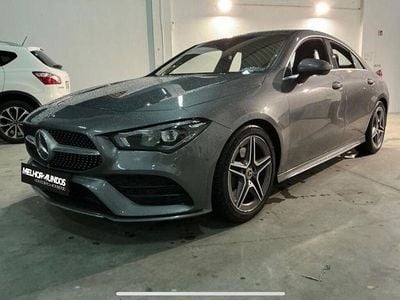 Cinza Usado 2020 Mercedes CLA200 AMG line Sedan | € 24.750 (Caro)