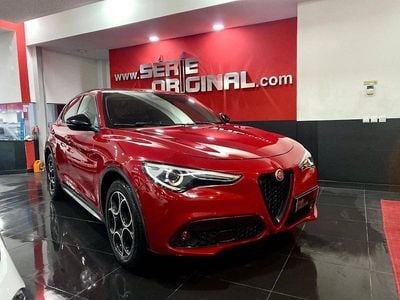 Vermelho Usado 2018 Alfa Romeo Stelvio SUV | € 23.600 (Bom preço)