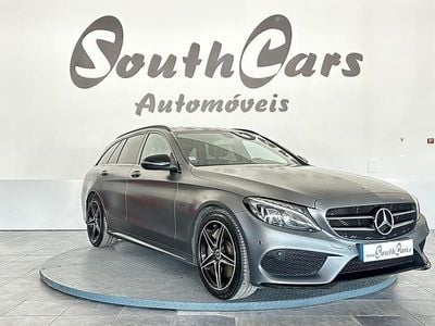 Cinza Usado 2018 Mercedes C350 AMG Carrinha | € 19.990