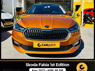 Usado Skoda Fabia 110 HP (80 kW) 2022 Laranja Citadino