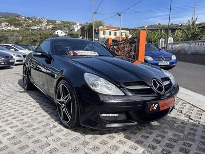 Usado Mercedes SLK200 163 HP (119 kW) 2006 Preto Cabrios
