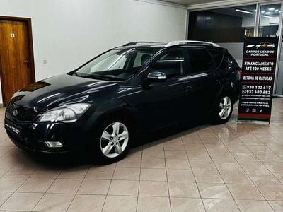 Usado Kia Ceed Sportswagon 109 HP (80 kW) 2010 Preto Carrinha