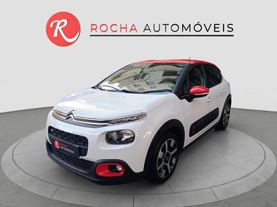 Branco Usado 2017 Citroën C3 PureTech | € 9.999 (Preço justo)